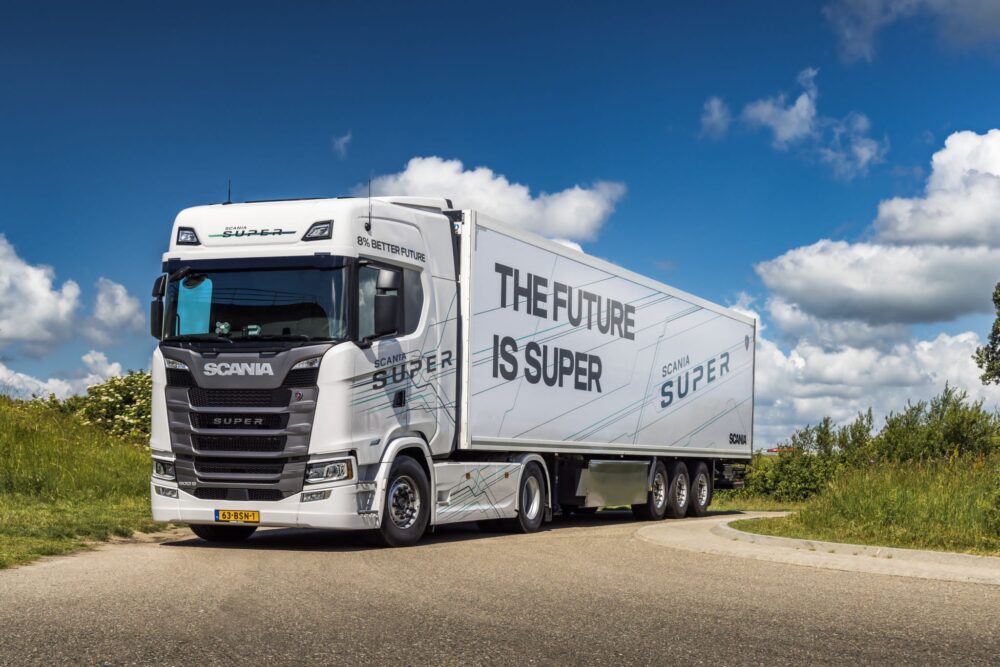 Vrachtwagenreclame Scania