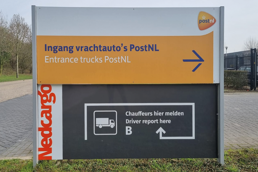 Bewegwijzering Bord